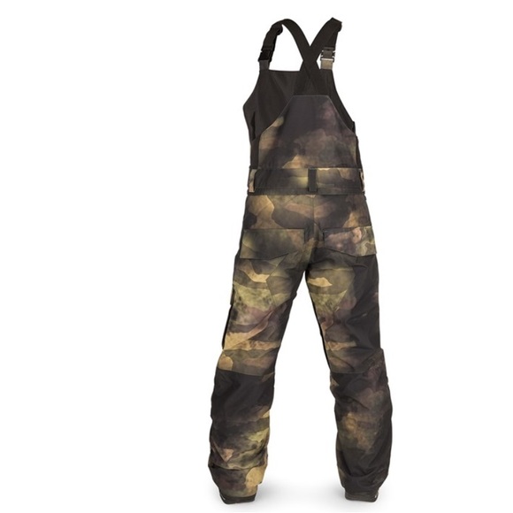 VOLCOM Youth Barkley Insulated Snow Bib Overall Pant Size Large NWT - Picture 3 of 16